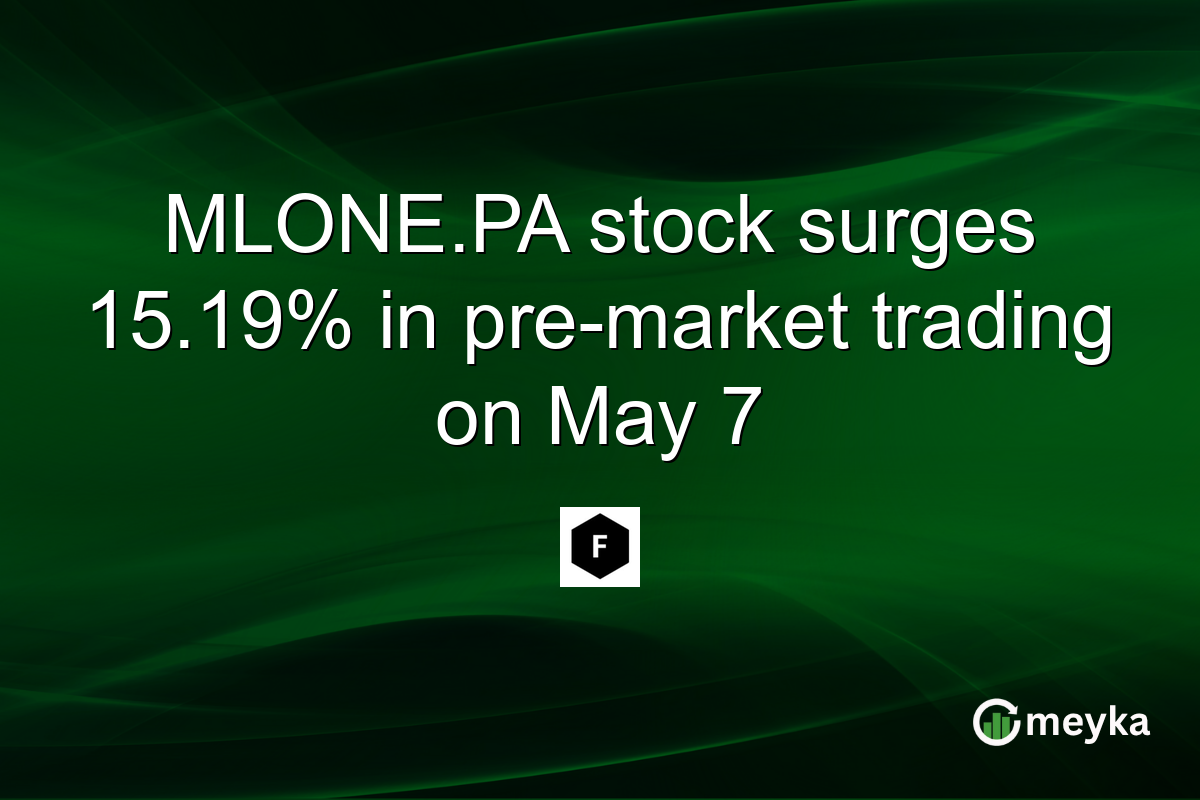 MLONE.PA stock surges 15.19% in pre-market trading on May 7