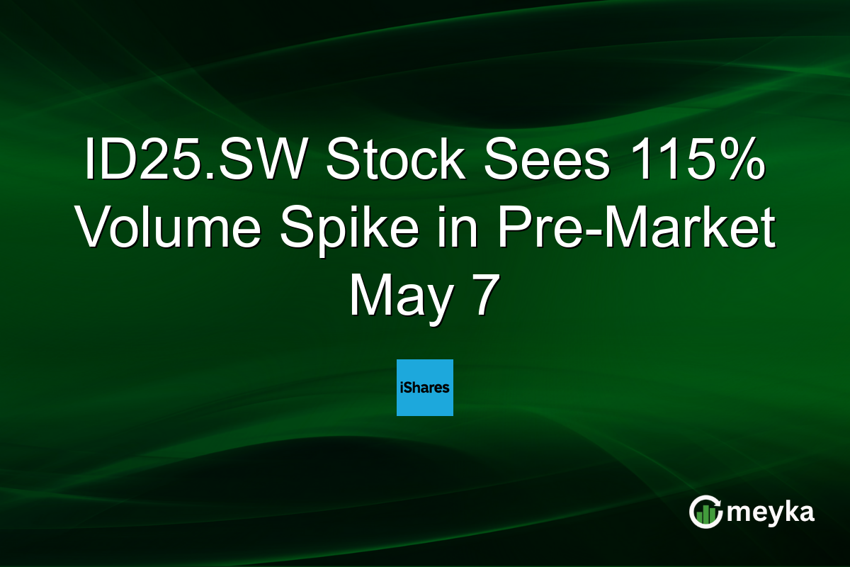 ID25.SW Stock Sees 115% Volume Spike in Pre-Market May 7