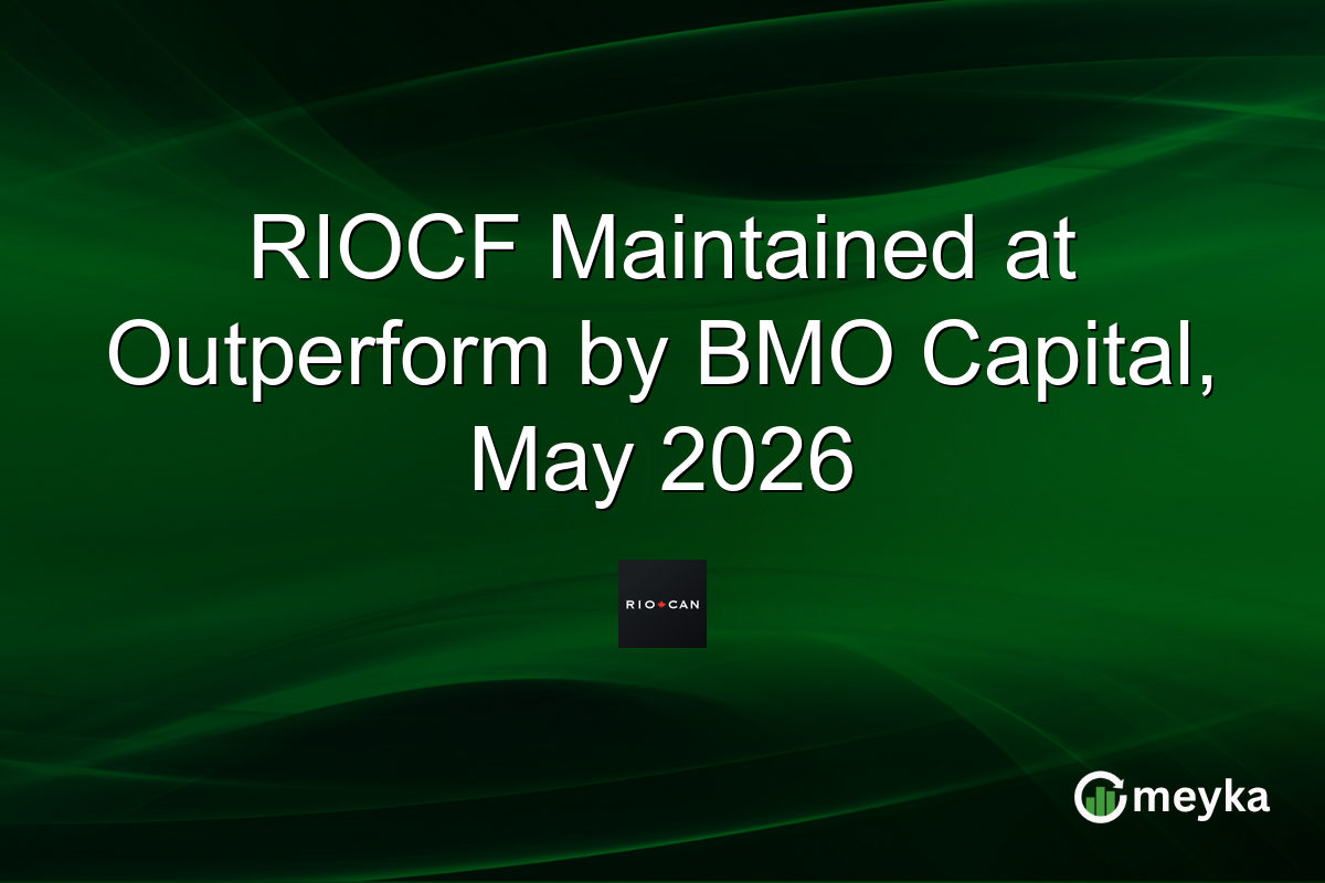 RIOCF Maintained at Outperform by BMO Capital, May 2026