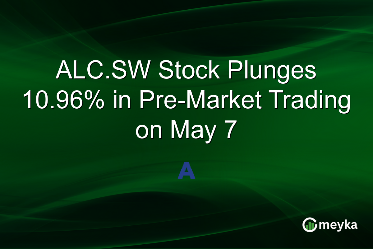 ALC.SW Stock Plunges 10.96% in Pre-Market Trading on May 7