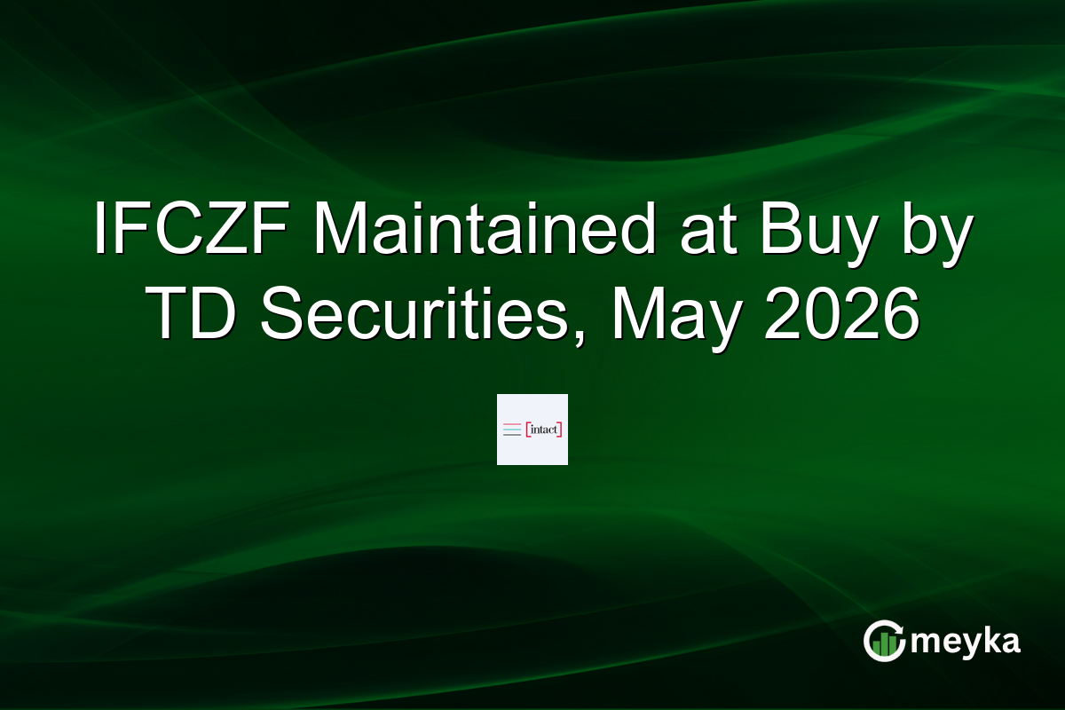 IFCZF Maintained at Buy by TD Securities, May 2026