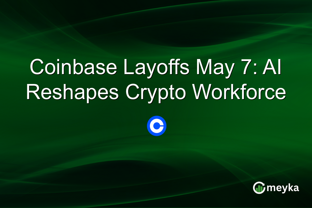 Coinbase Layoffs May 7: AI Reshapes Crypto Workforce