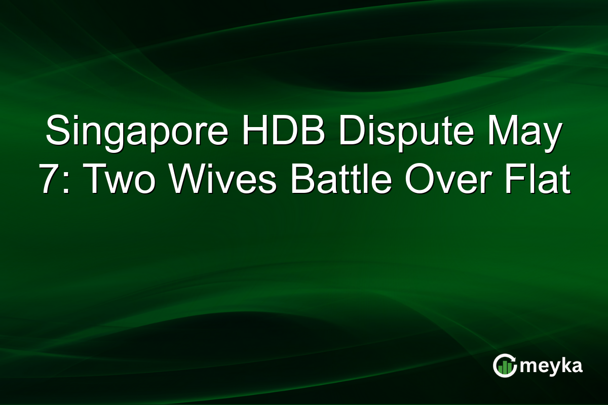 Singapore HDB Dispute May 7: Two Wives Battle Over Flat