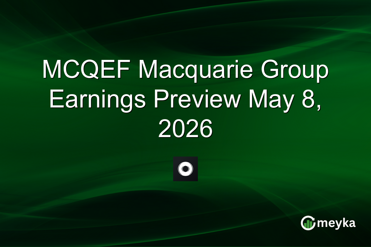 MCQEF Macquarie Group Earnings Preview May 8, 2026
