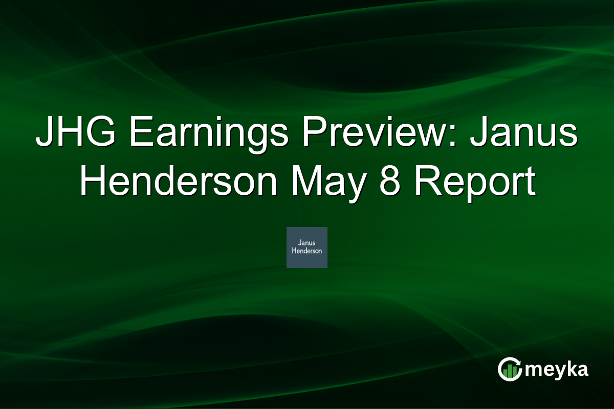 JHG Earnings Preview: Janus Henderson May 8 Report
