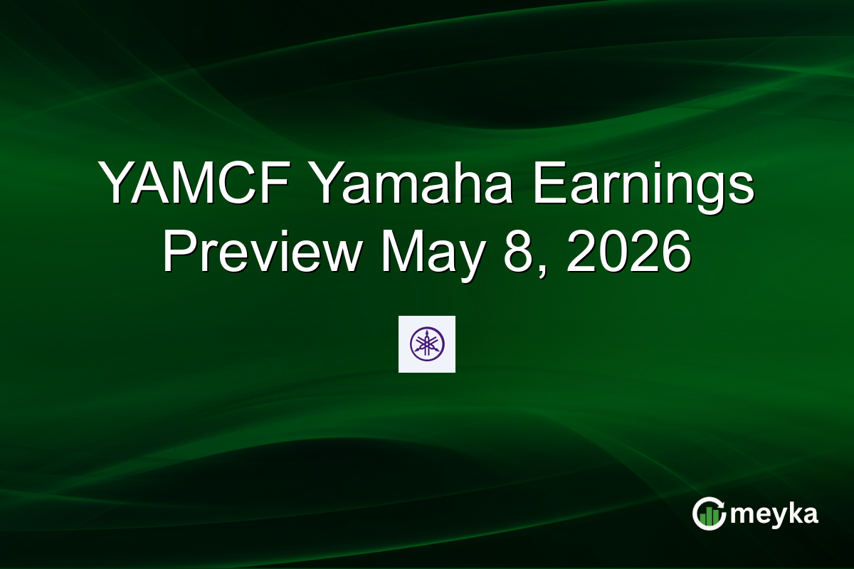 YAMCF Yamaha Earnings Preview May 8, 2026