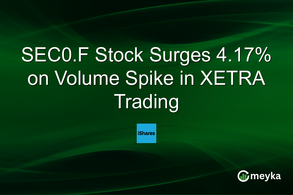 SEC0.F Stock Surges 4.17% on Volume Spike in XETRA Trading