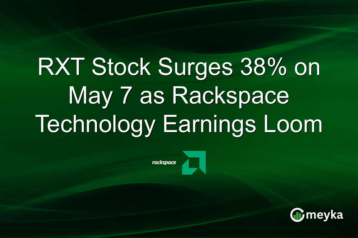 RXT Stock Surges 38% on May 7 as Rackspace Technology Earnings Loom