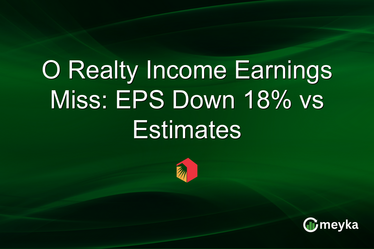 O Realty Income Earnings Recap: Missed EPS, Beat Revenue