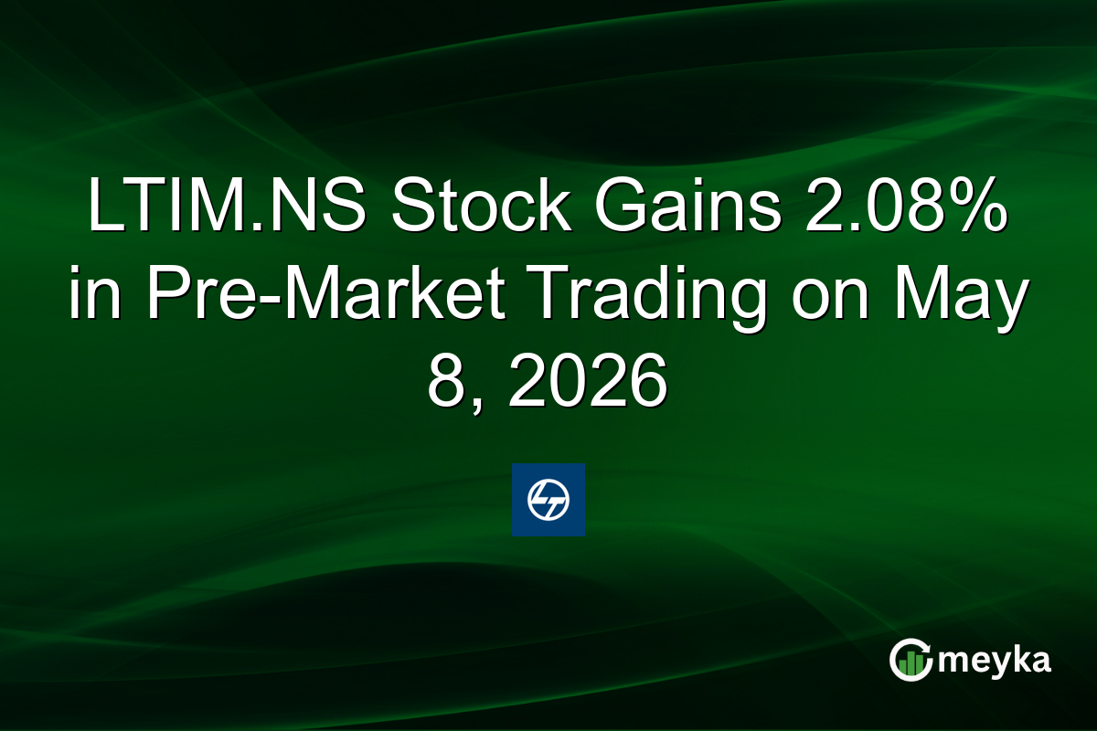 LTIM.NS Stock Gains 2.08% in Pre-Market Trading on May 8, 2026