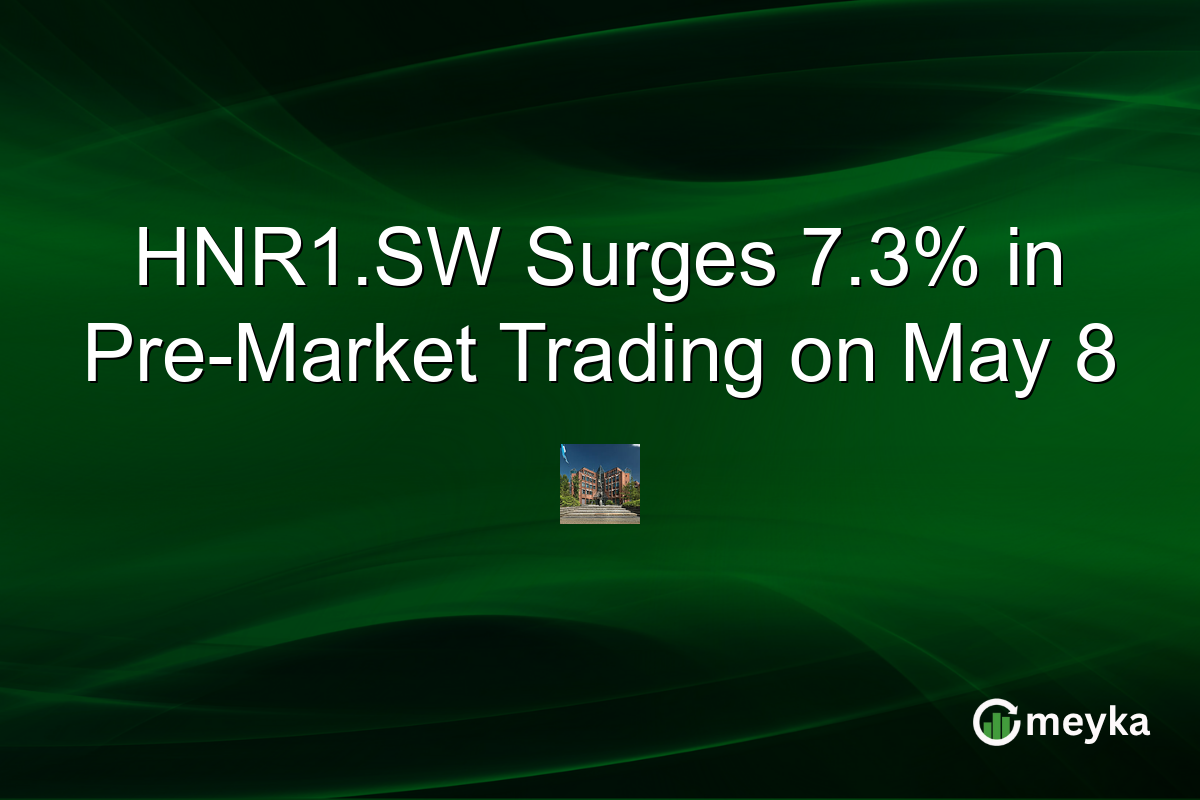 HNR1.SW Surges 7.3% in Pre-Market Trading on May 8