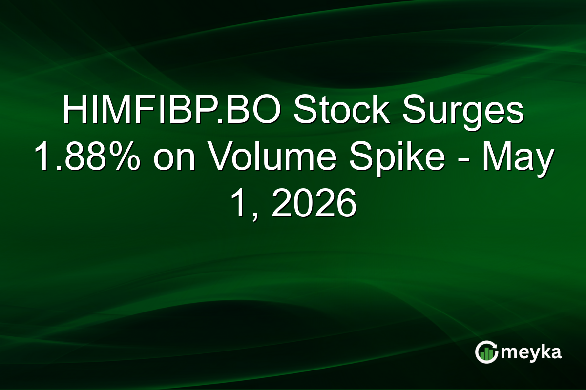 HIMFIBP.BO Stock Surges 1.88% on Volume Spike – May 1, 2026