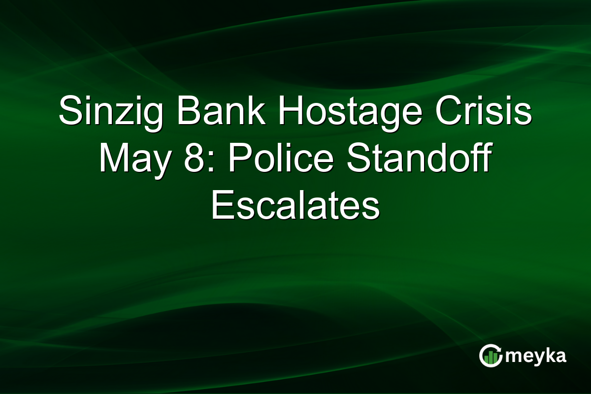 Sinzig Bank Hostage Crisis May 8: Police Standoff Escalates