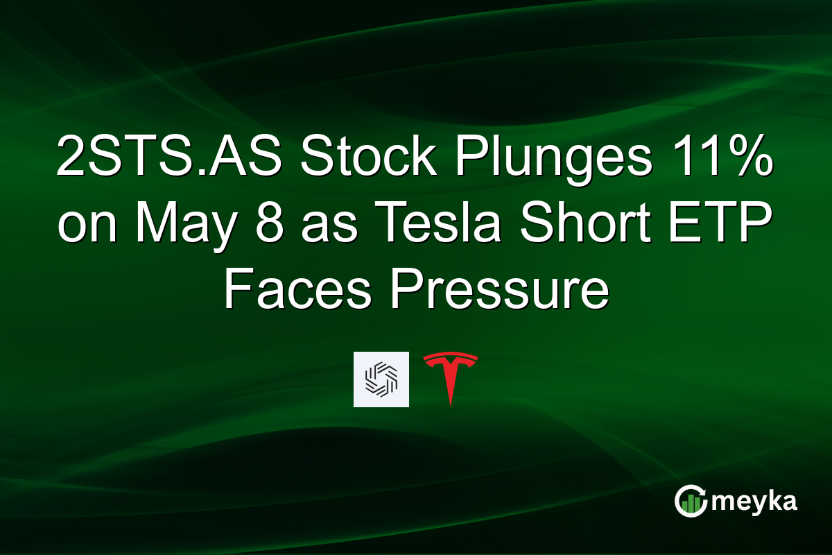 2STS.AS Stock Plunges 11% on May 8 as Tesla Short ETP Faces Pressure