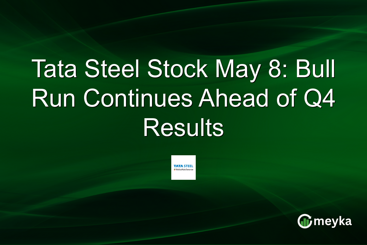 Tata Steel Stock May 8: Bull Run Continues Ahead of Q4 Results