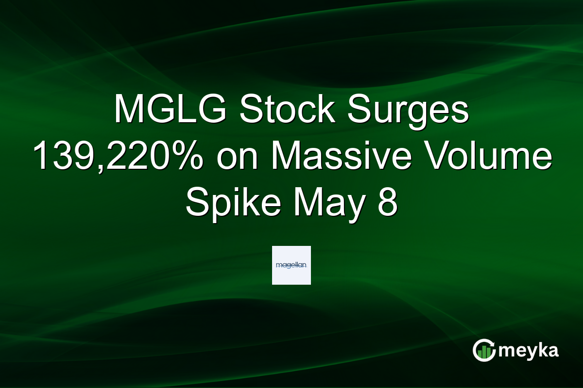 MGLG Stock Surges 139,220% on Massive Volume Spike May 8