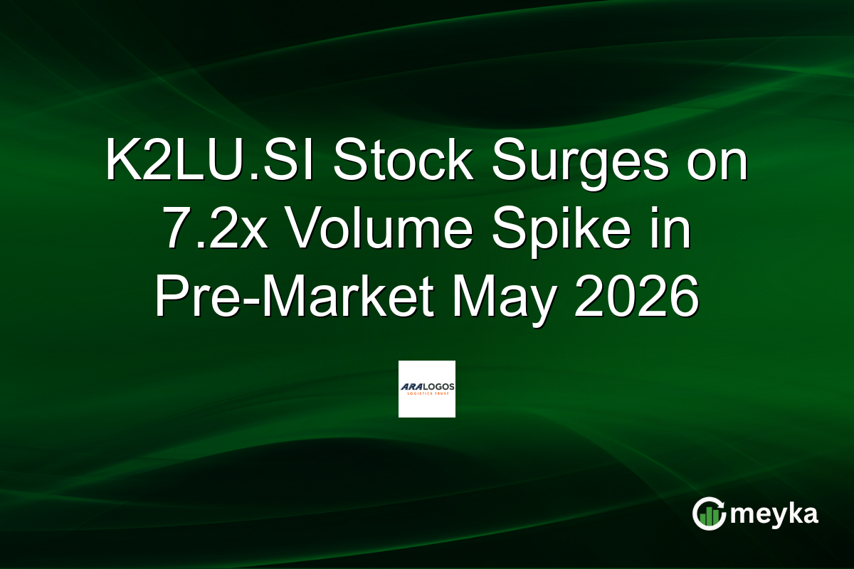K2LU.SI Stock Surges on 7.2x Volume Spike in Pre-Market May 2026