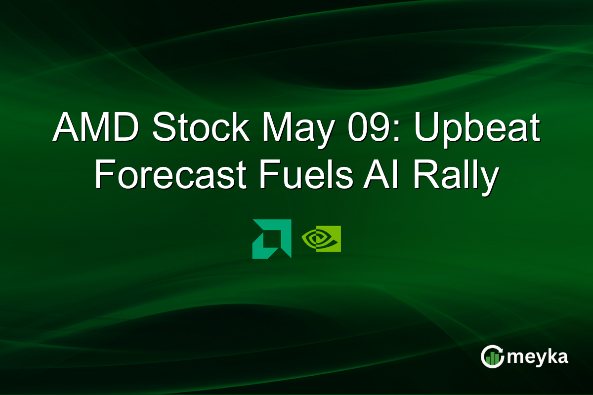 AMD Stock May 09: Upbeat Forecast Fuels AI Rally