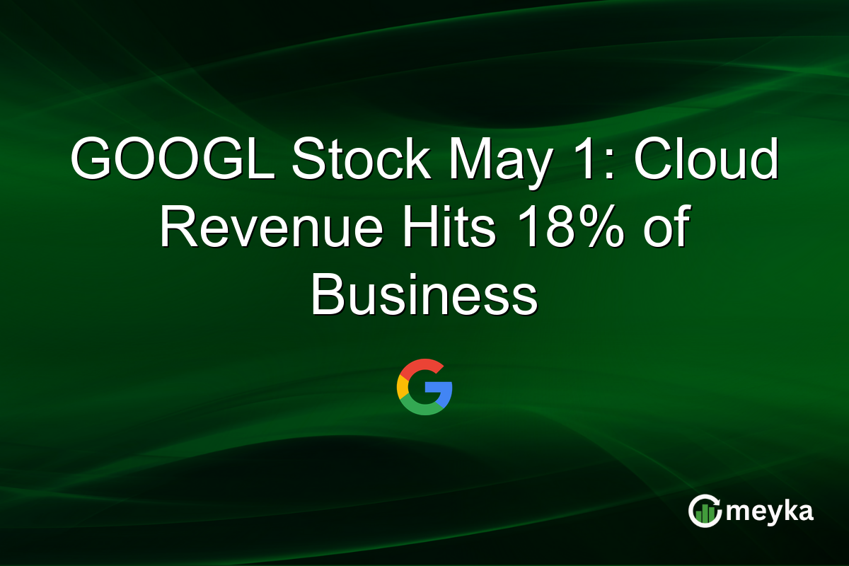 GOOGL Stock May 1: Cloud Revenue Hits 18% of Business