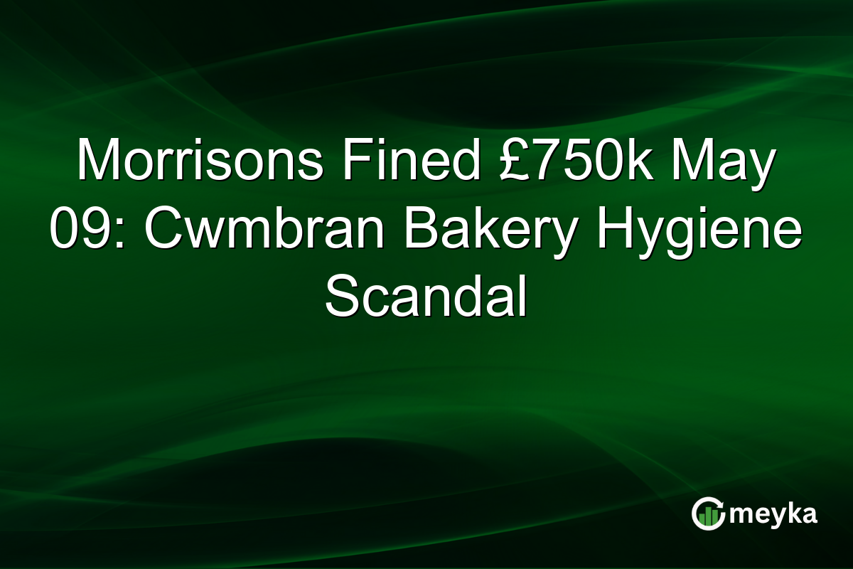 Morrisons Fined £750k May 09: Cwmbran Bakery Hygiene Scandal