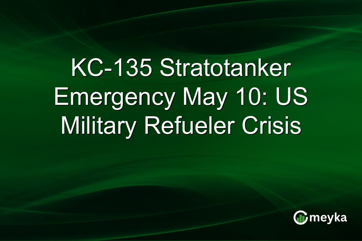 KC-135 Stratotanker Emergency May 10: US Military Refueler Crisis