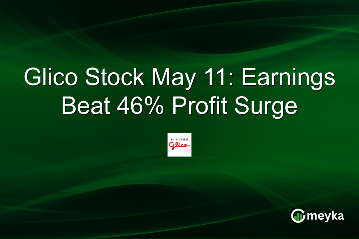 Glico Stock May 11: Earnings Beat 46% Profit Surge