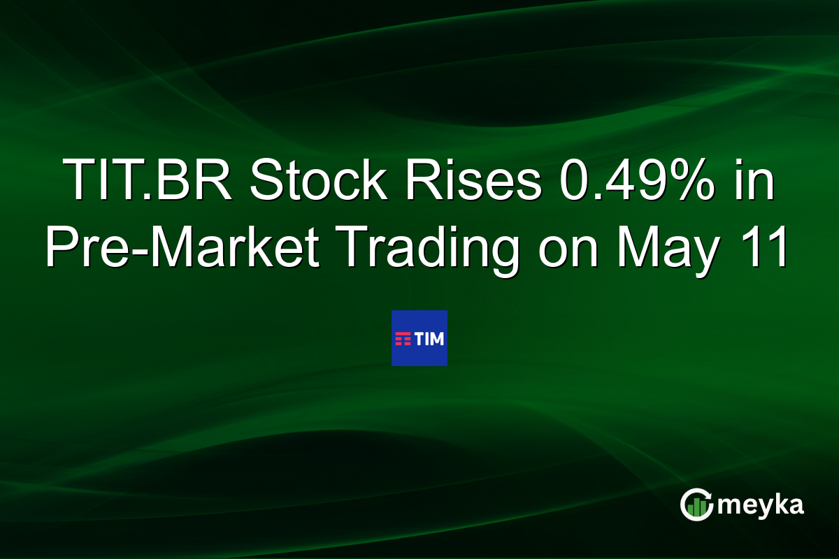 TIT.BR Stock Rises 0.49% in Pre-Market Trading on May 11
