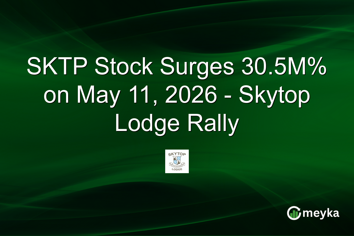 SKTP Stock Surges 30.5M% on May 11, 2026 – Skytop Lodge Rally