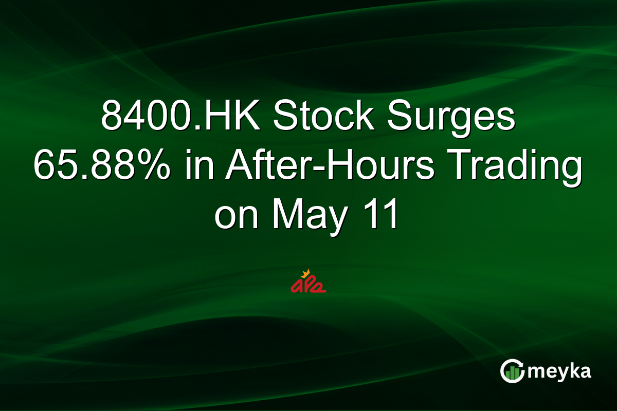 8400.HK Stock Surges 65.88% in After-Hours Trading on May 11