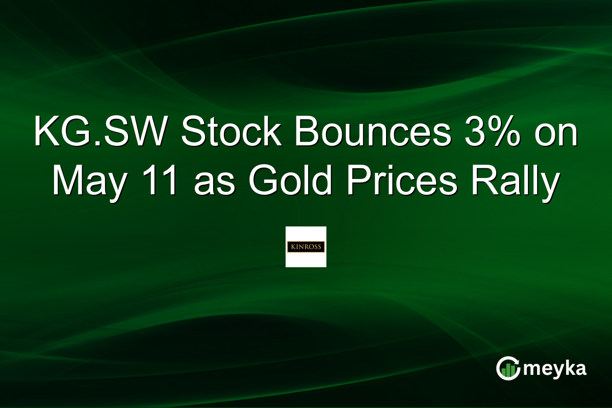 KG.SW Stock Bounces 3% on May 11 as Gold Prices Rally