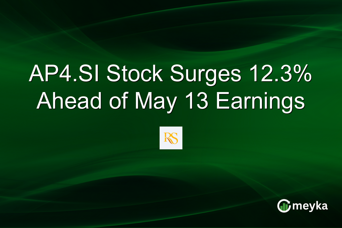 AP4.SI Stock Surges 12.3% Ahead of May 13 Earnings