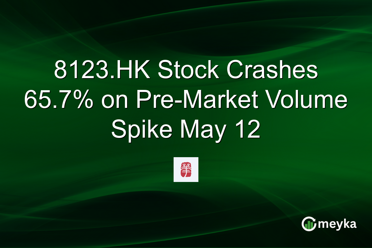 8123.HK Stock Crashes 65.7% on Pre-Market Volume Spike May 12