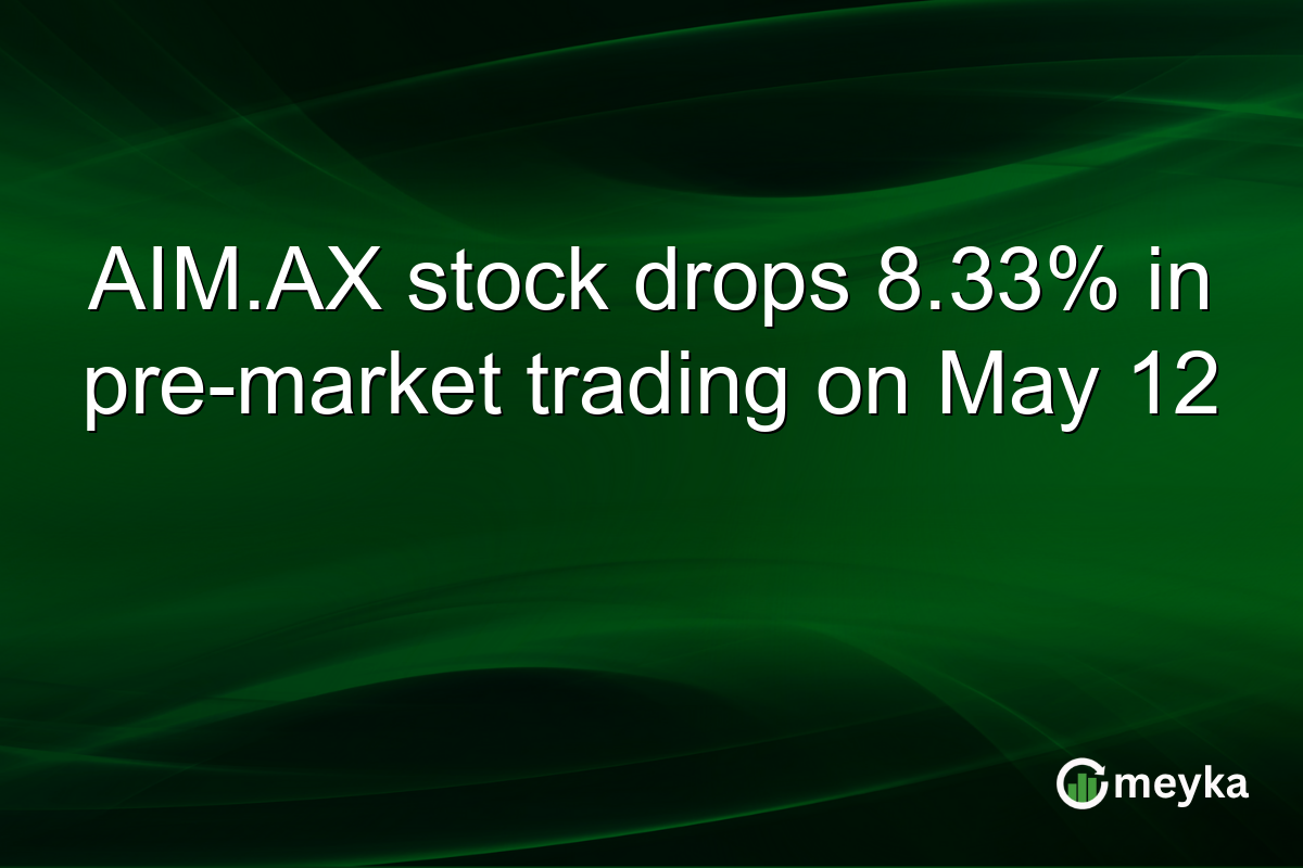 AIM.AX stock drops 8.33% in pre-market trading on May 12