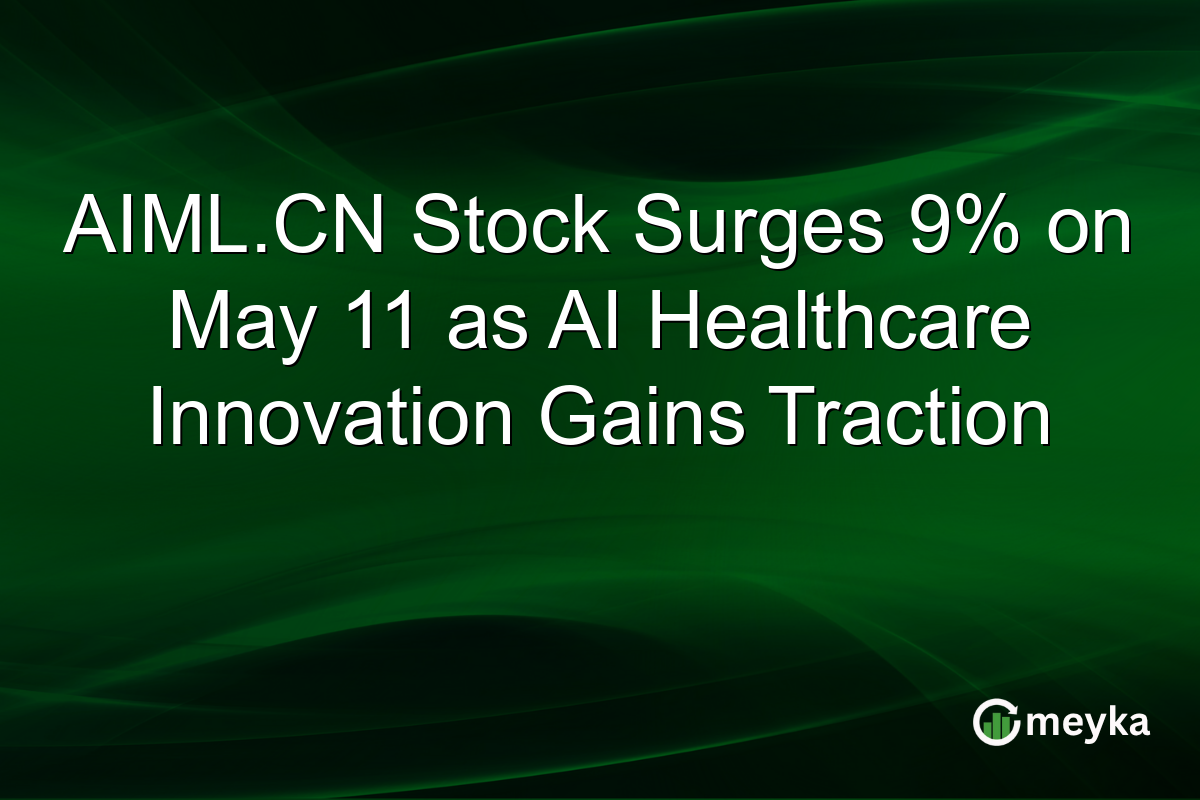 AIML.CN Stock Surges 9% on May 11 as AI Healthcare Innovation Gains Traction