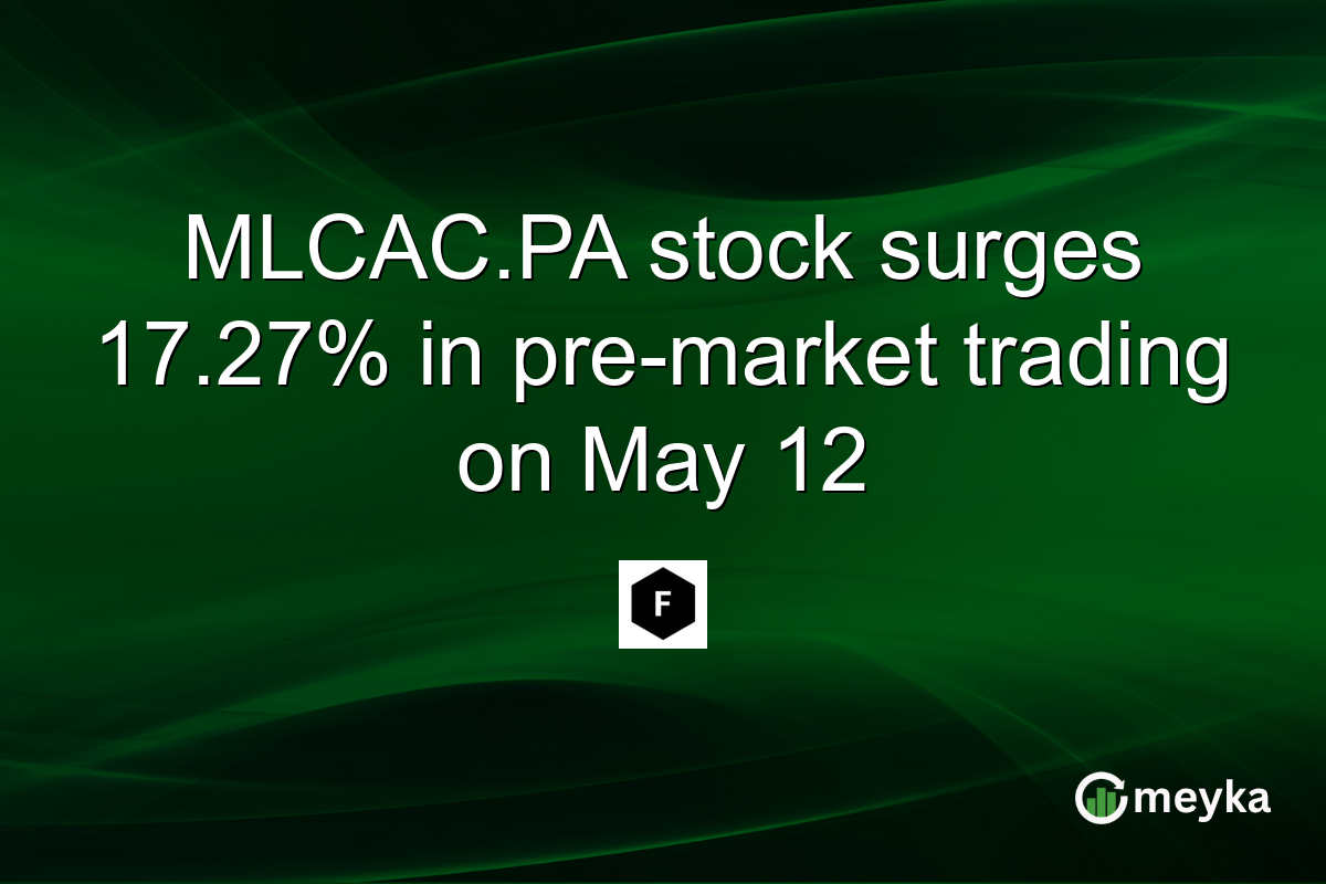 MLCAC.PA stock surges 17.27% in pre-market trading on May 12