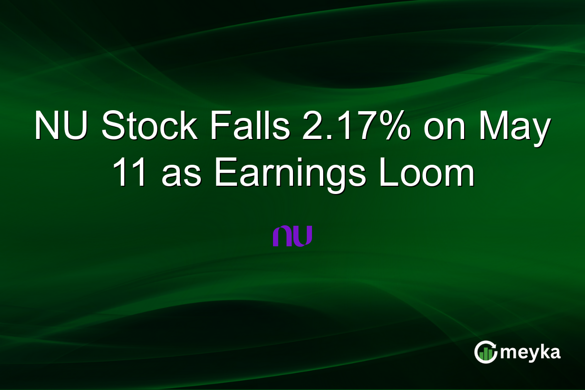 NU Stock Falls 2.17% on May 11 as Earnings Loom