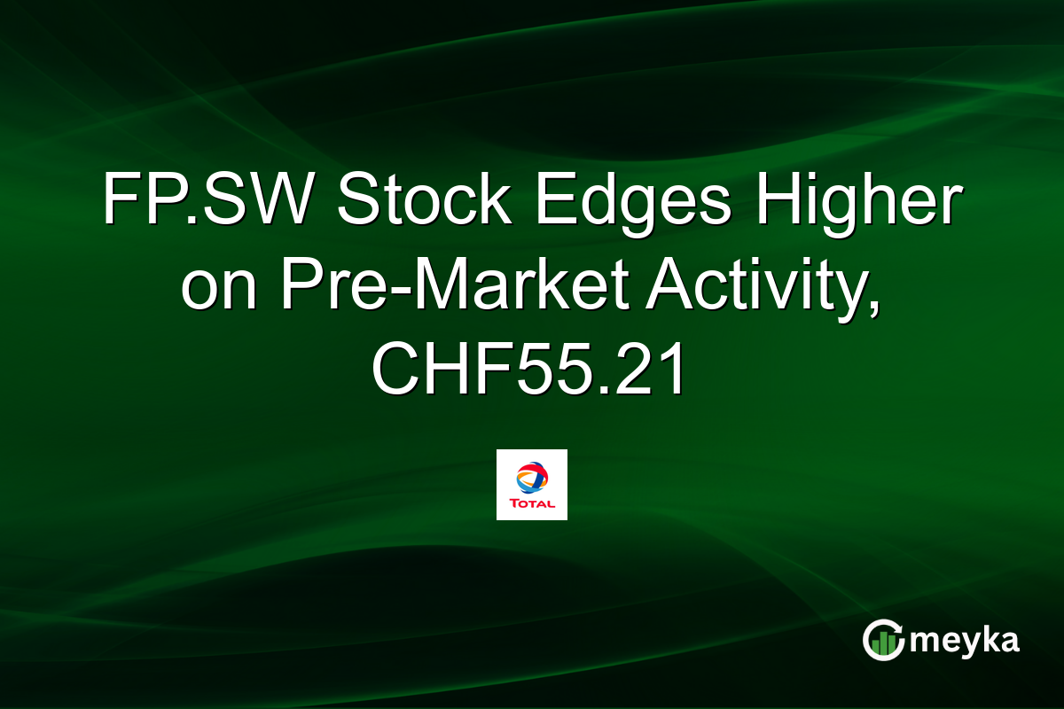 FP.SW Stock Edges Higher on Pre-Market Activity, CHF55.21