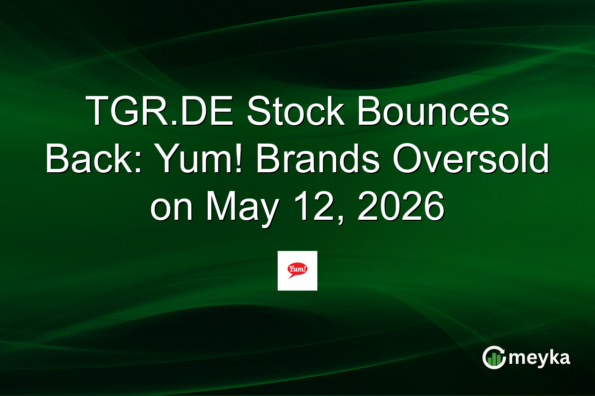 TGR.DE Stock Bounces Back: Yum! Brands Oversold on May 12, 2026