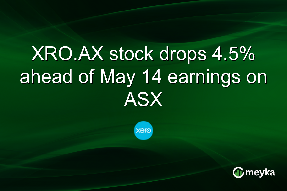 XRO.AX stock drops 4.5% ahead of May 14 earnings on ASX