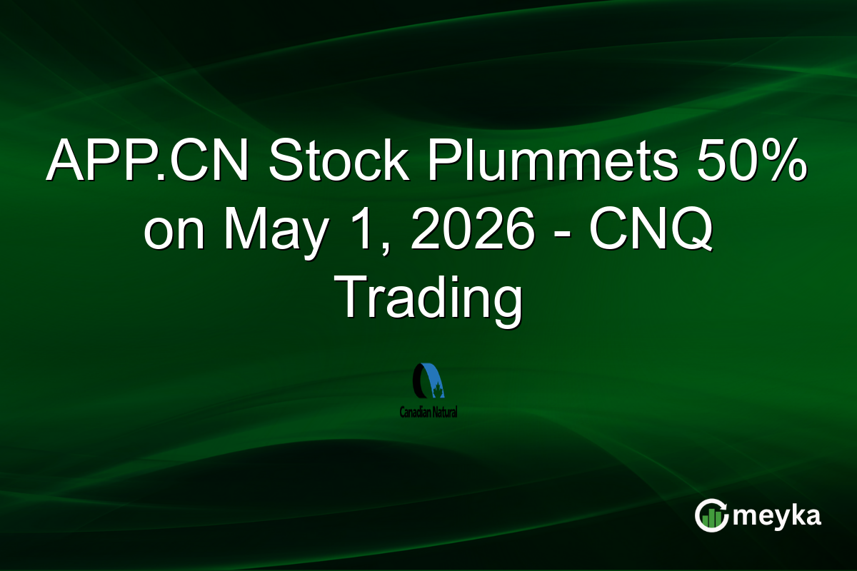 APP.CN Stock Plummets 50% on May 1, 2026 – CNQ Trading