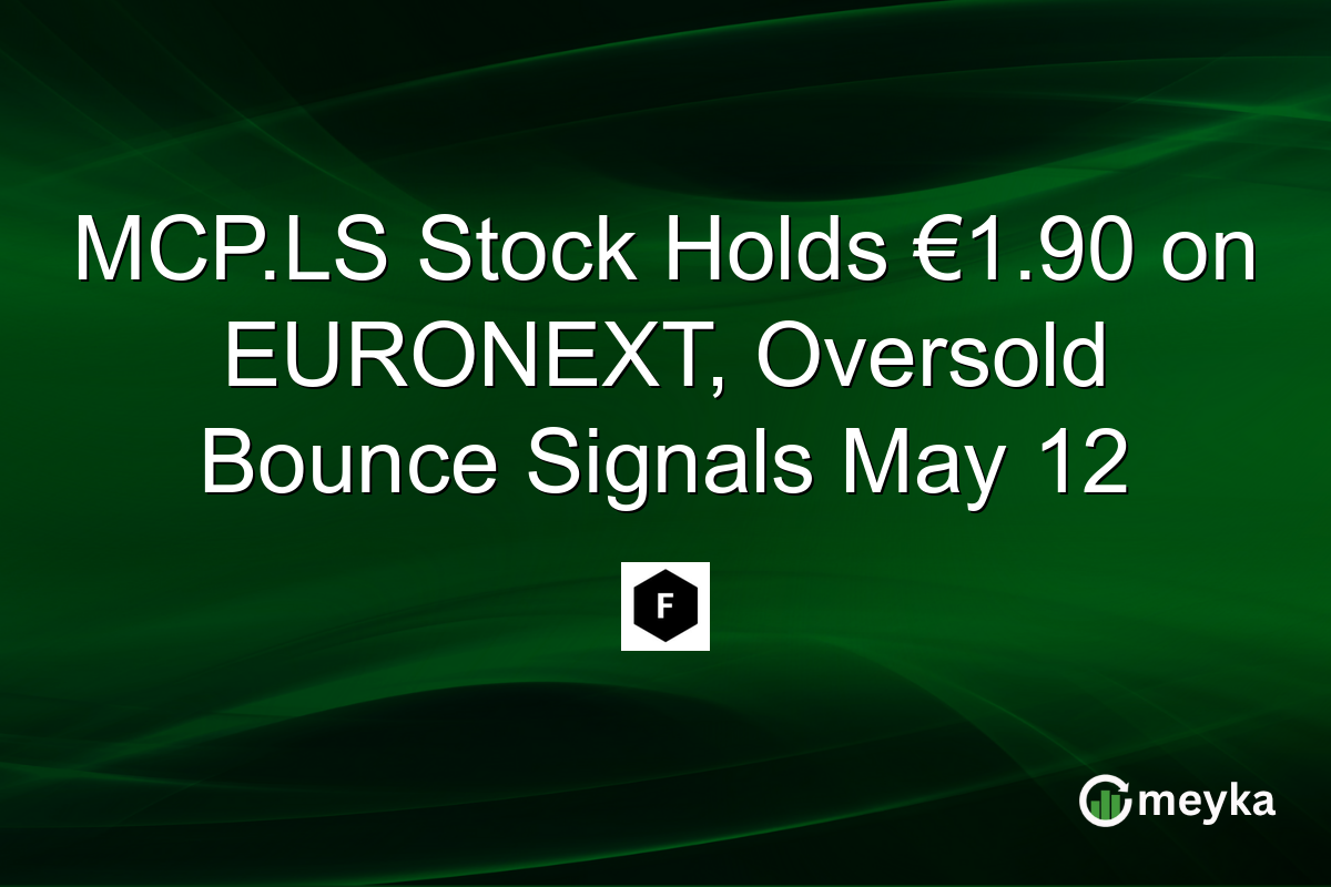 MCP.LS Stock Holds €1.90 on EURONEXT, Oversold Bounce Signals May 12