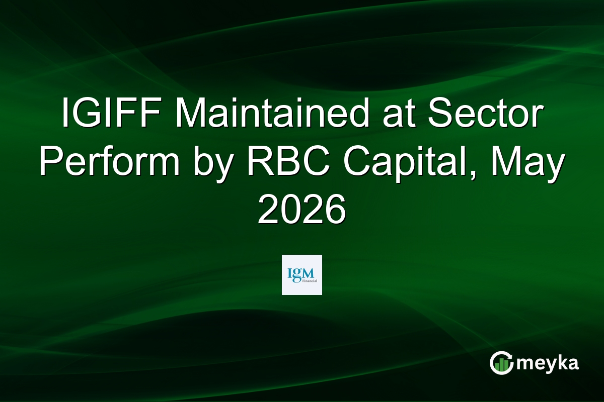 IGIFF Maintained at Sector Perform by RBC Capital, May 2026