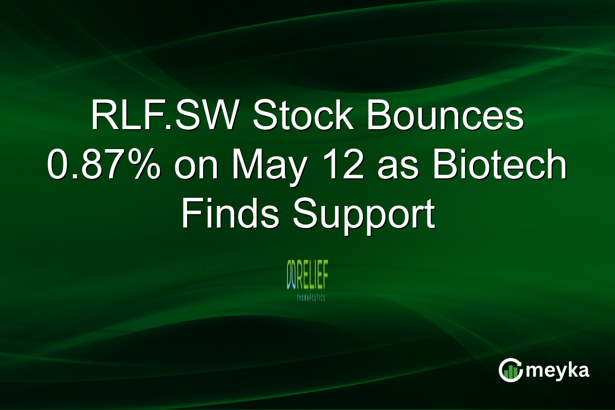 RLF.SW Stock Bounces 0.87% on May 12 as Biotech Finds Support