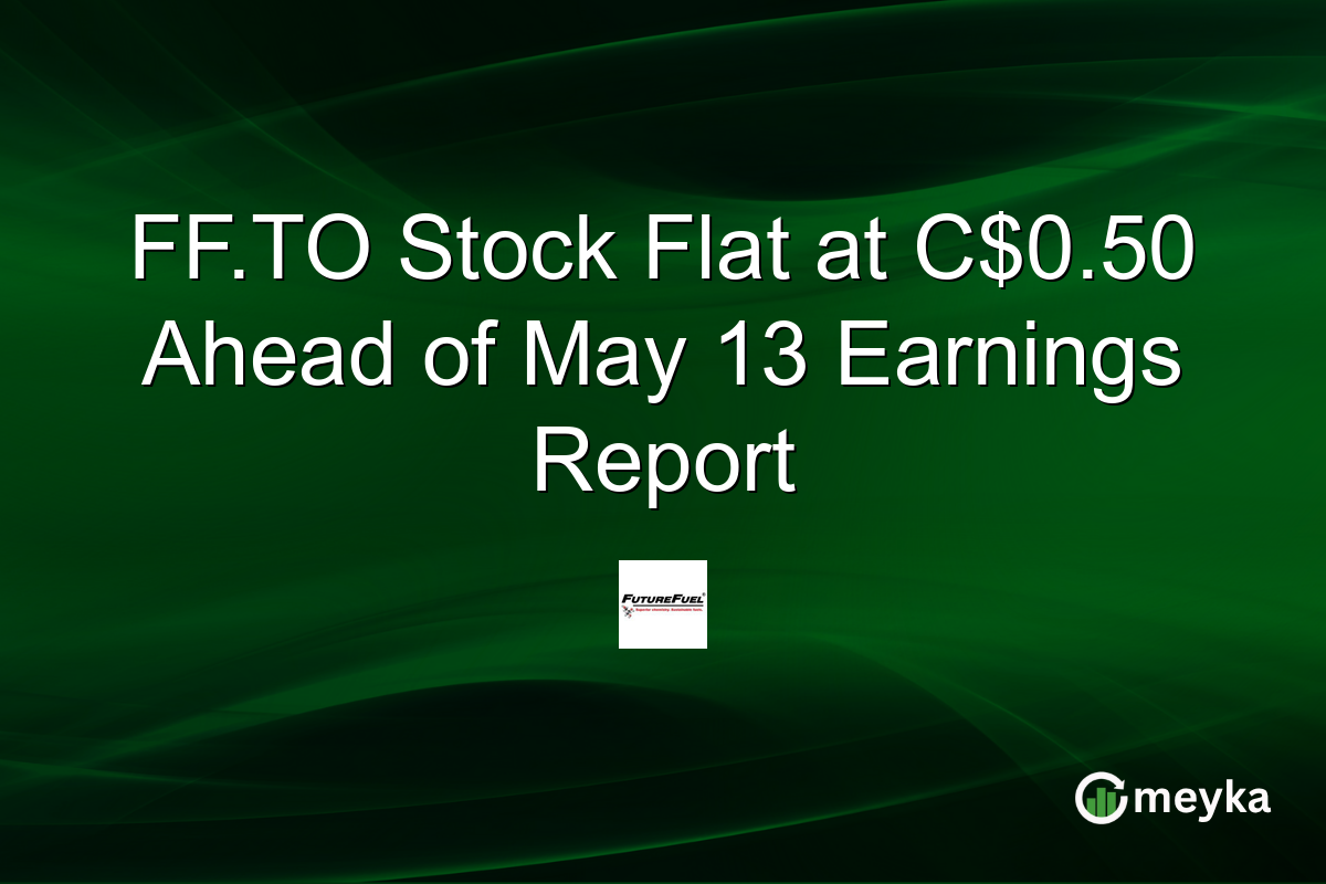 FF.TO Stock Flat at C$0.50 Ahead of May 13 Earnings Report