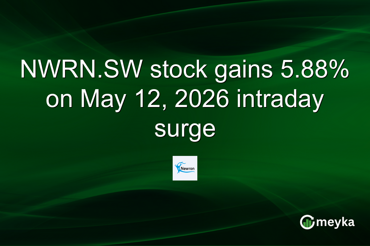 NWRN.SW stock gains 5.88% on May 12, 2026 intraday surge
