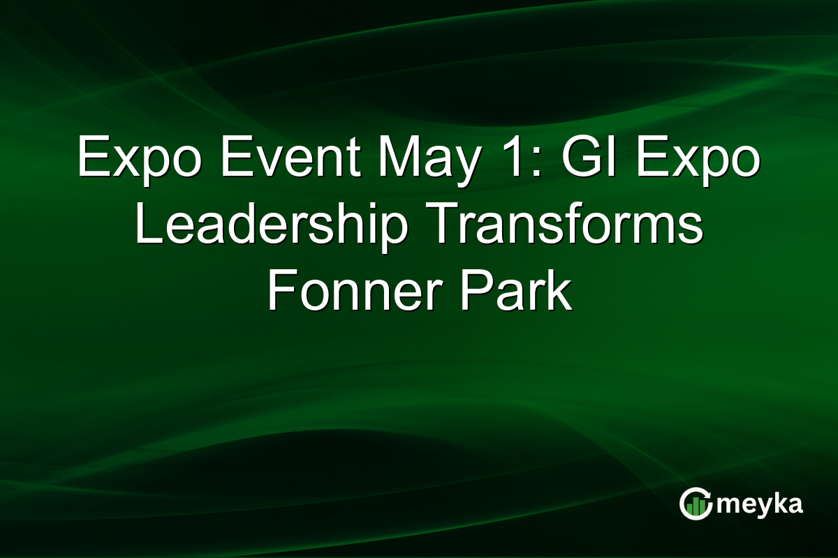 Expo Event May 1: GI Expo Leadership Transforms Fonner Park