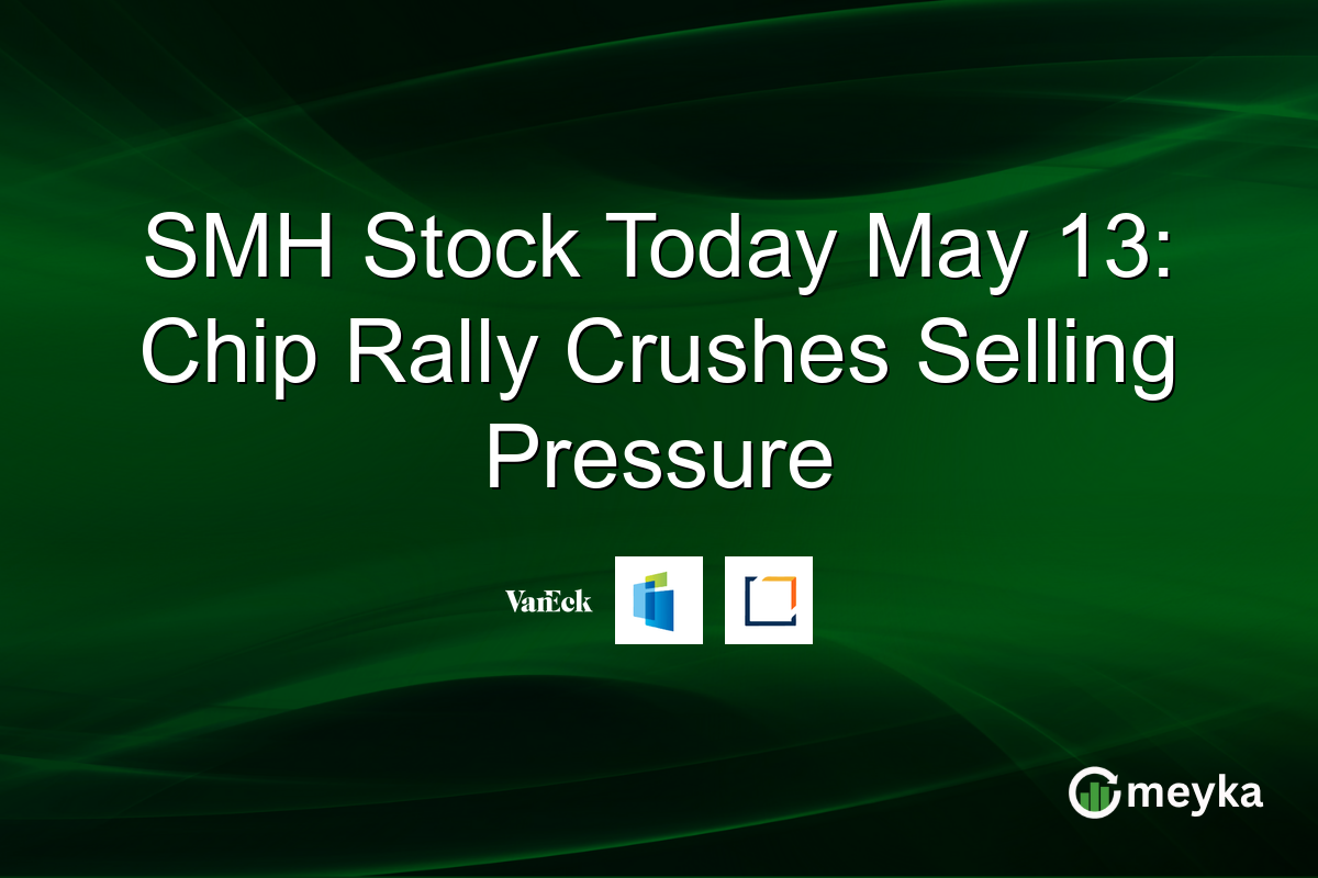 SMH Stock Today May 13: Chip Rally Crushes Selling Pressure