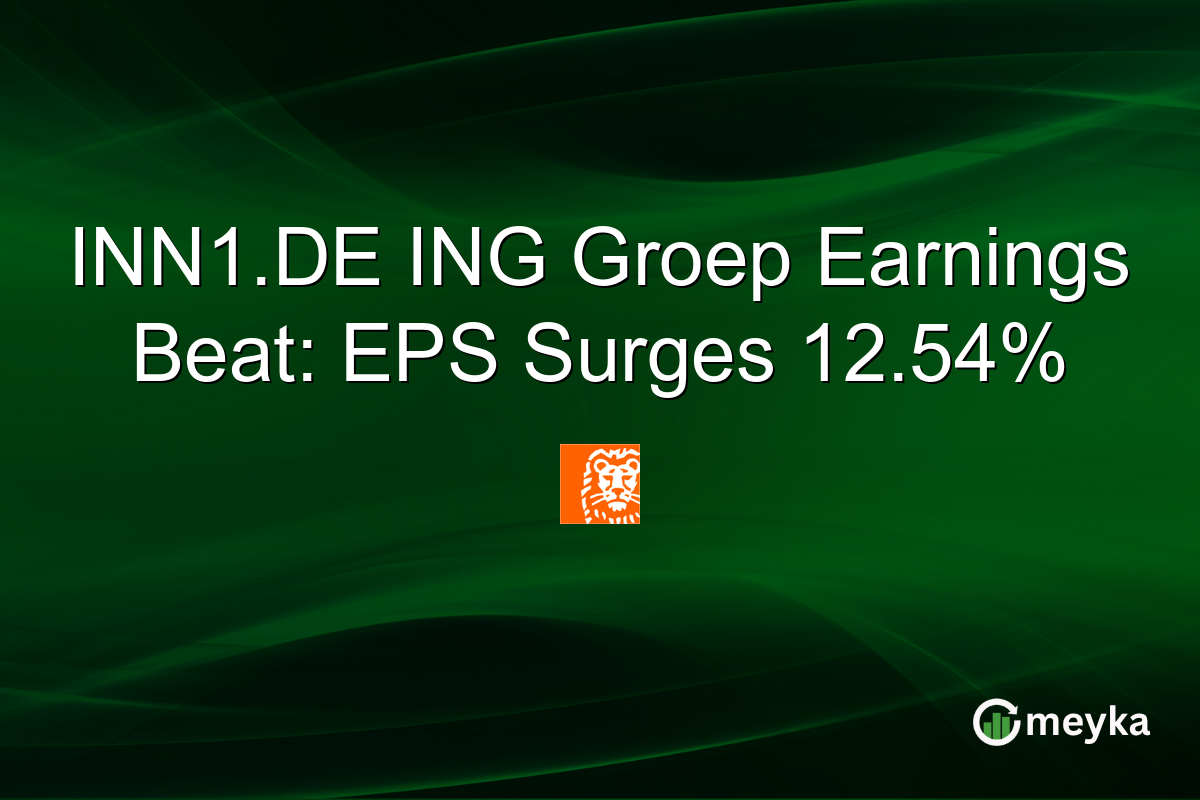INN1.DE ING Groep Earnings Beat: EPS Surges 12.54%