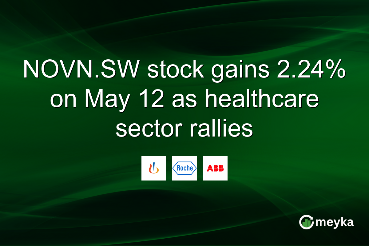 NOVN.SW stock gains 2.24% on May 12 as healthcare sector rallies