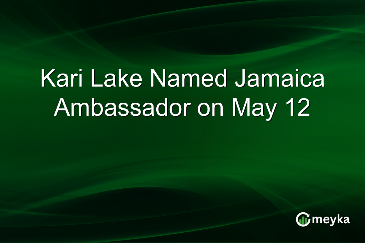 Kari Lake Named Jamaica Ambassador on May 12